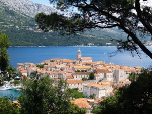 View on Korcula